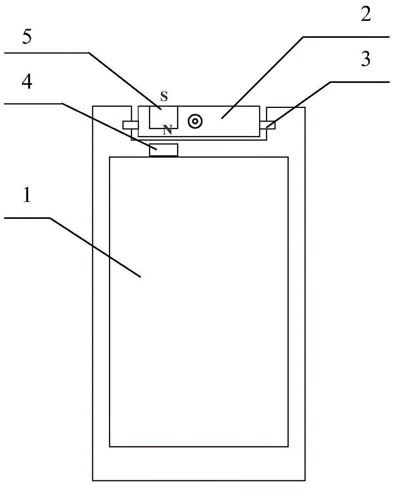 Method for detecting rotation angle of mobile terminal and camera thereof