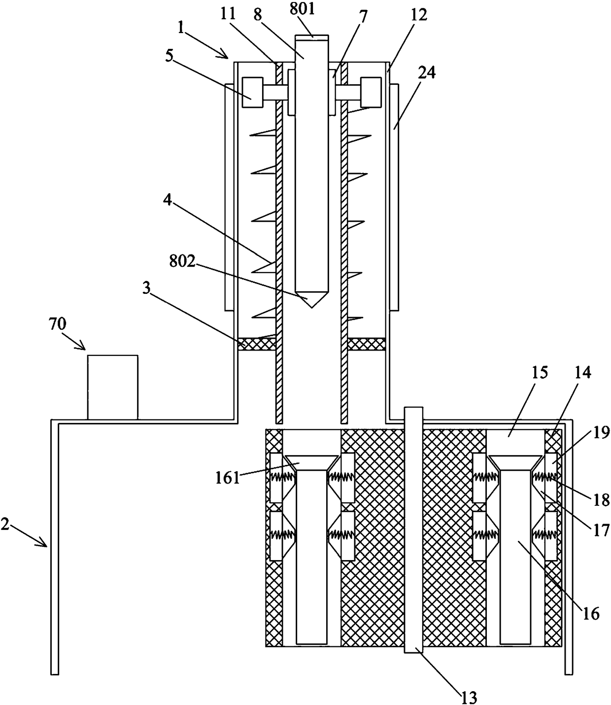 Environment-friendly mounting tool used for architectural decoration