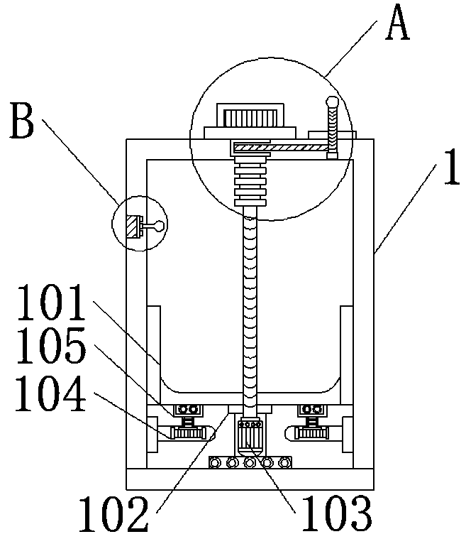 Washing device for medical apparatus and instruments