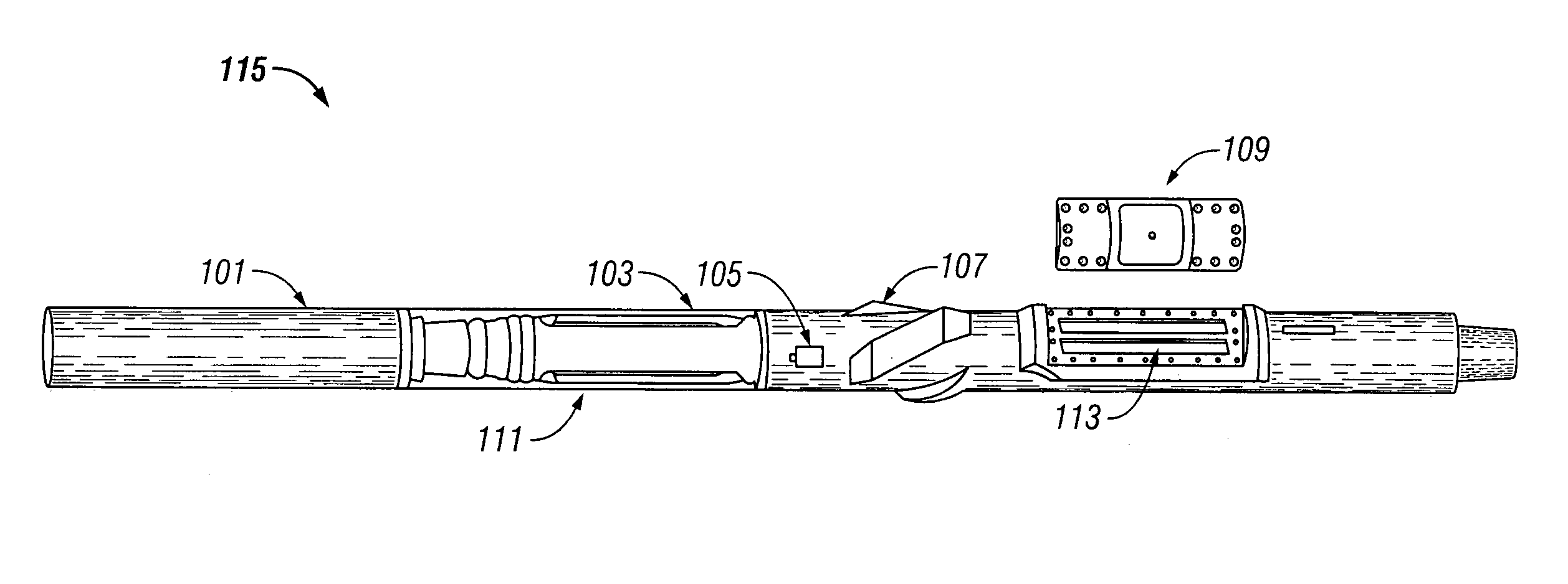 Apparatus and method for resistivity measurements during rotational drilling