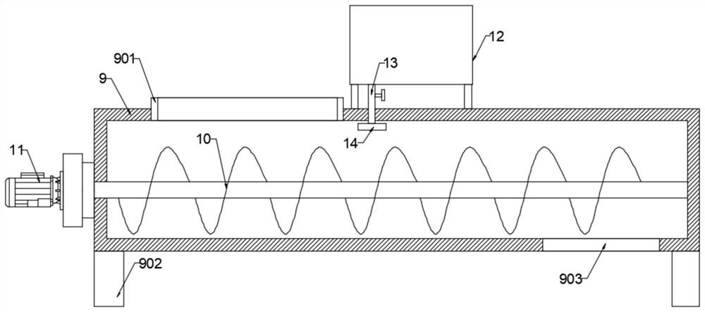 Chemical soil treatment device