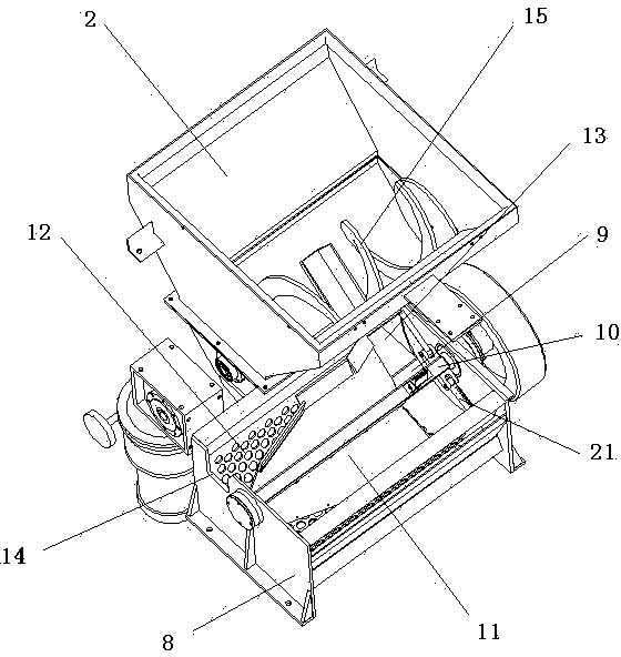 Automatic sorter of kitchen waste