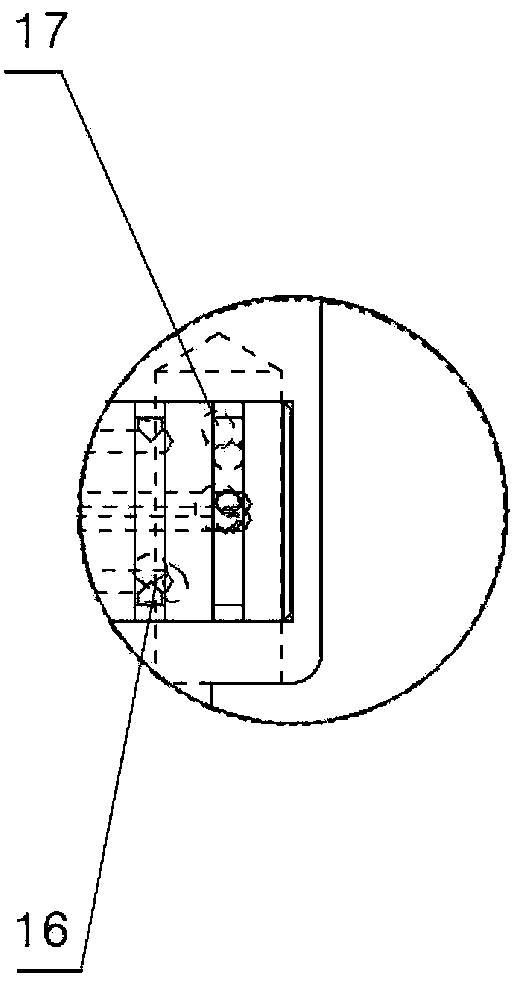 Air inlet phase continuously adjustable device for single-cylinder and single-overhead-camshaft engine