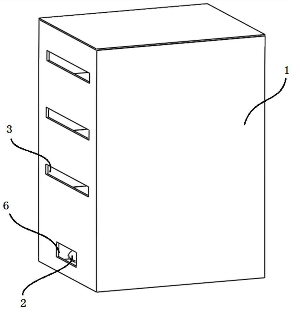 A solid material drying system