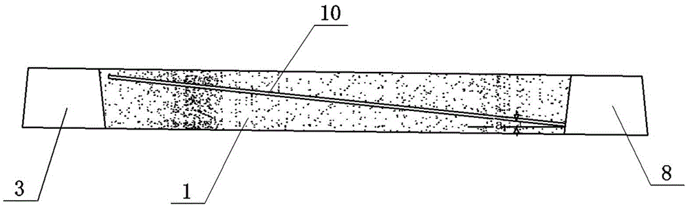 Efficient water injection method and device of hydraulic fracture permeability increase auxiliary coal seam