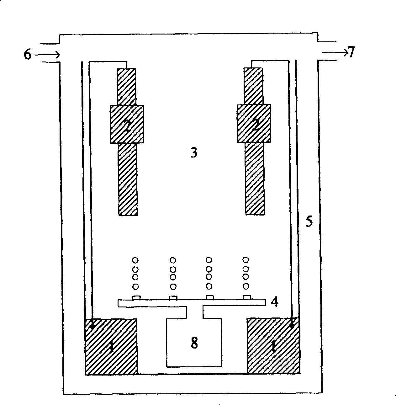 Method for treating wastewater from ADC vesicant, and integrated plant