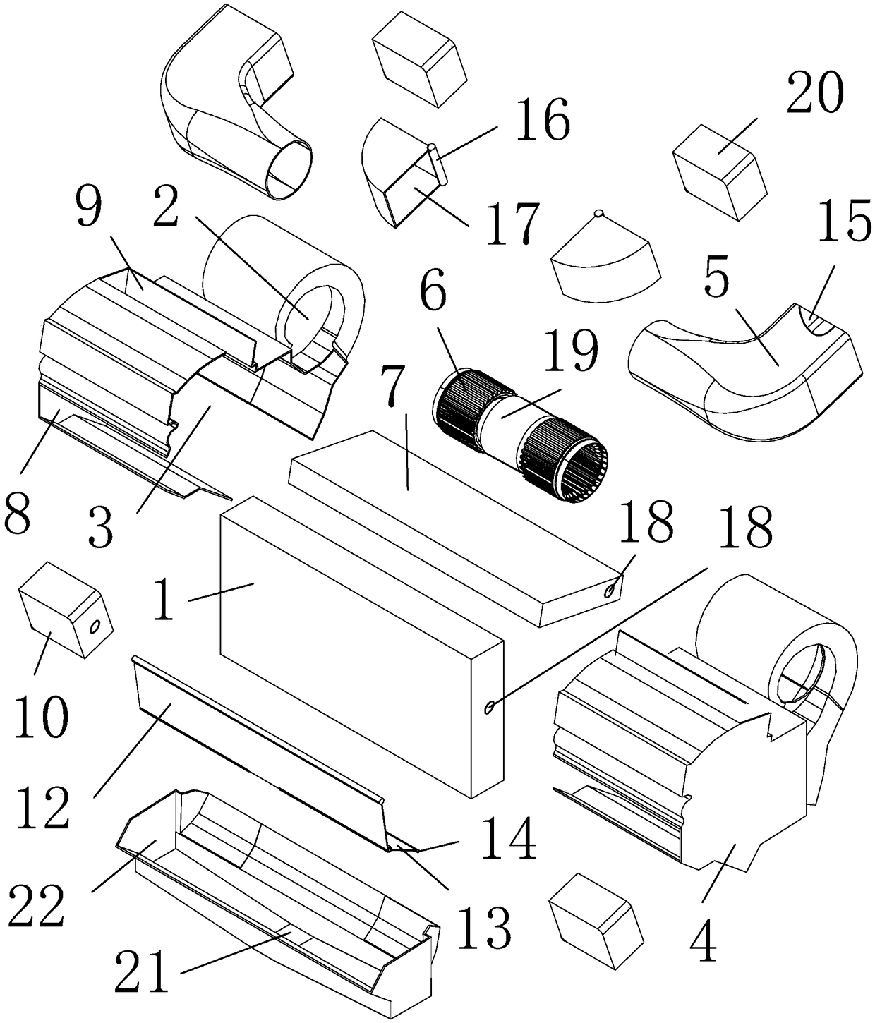 HVAC device used for vehicle and air conditioner mode conversion method