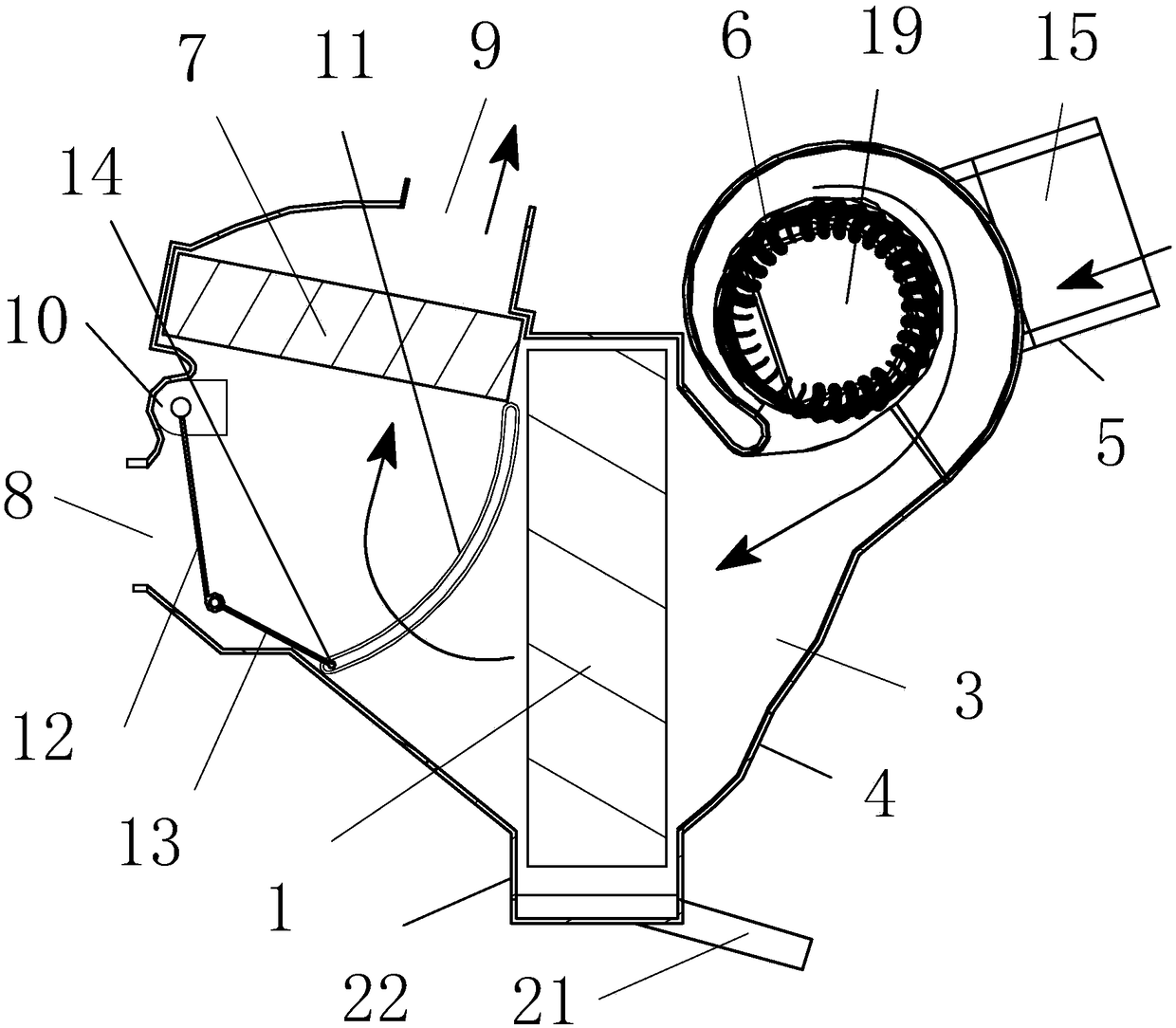 HVAC device used for vehicle and air conditioner mode conversion method