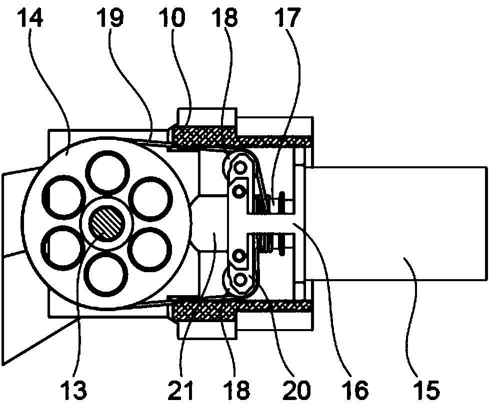 Joint of multi-section folding type remote operation mechanical arm