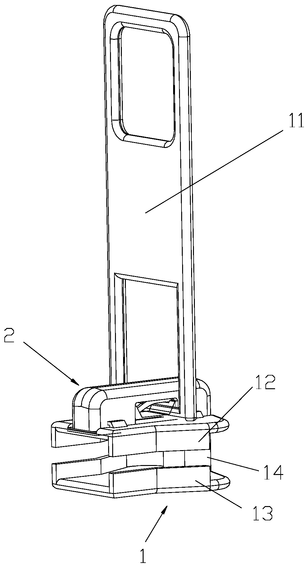 A modular combined zipper head