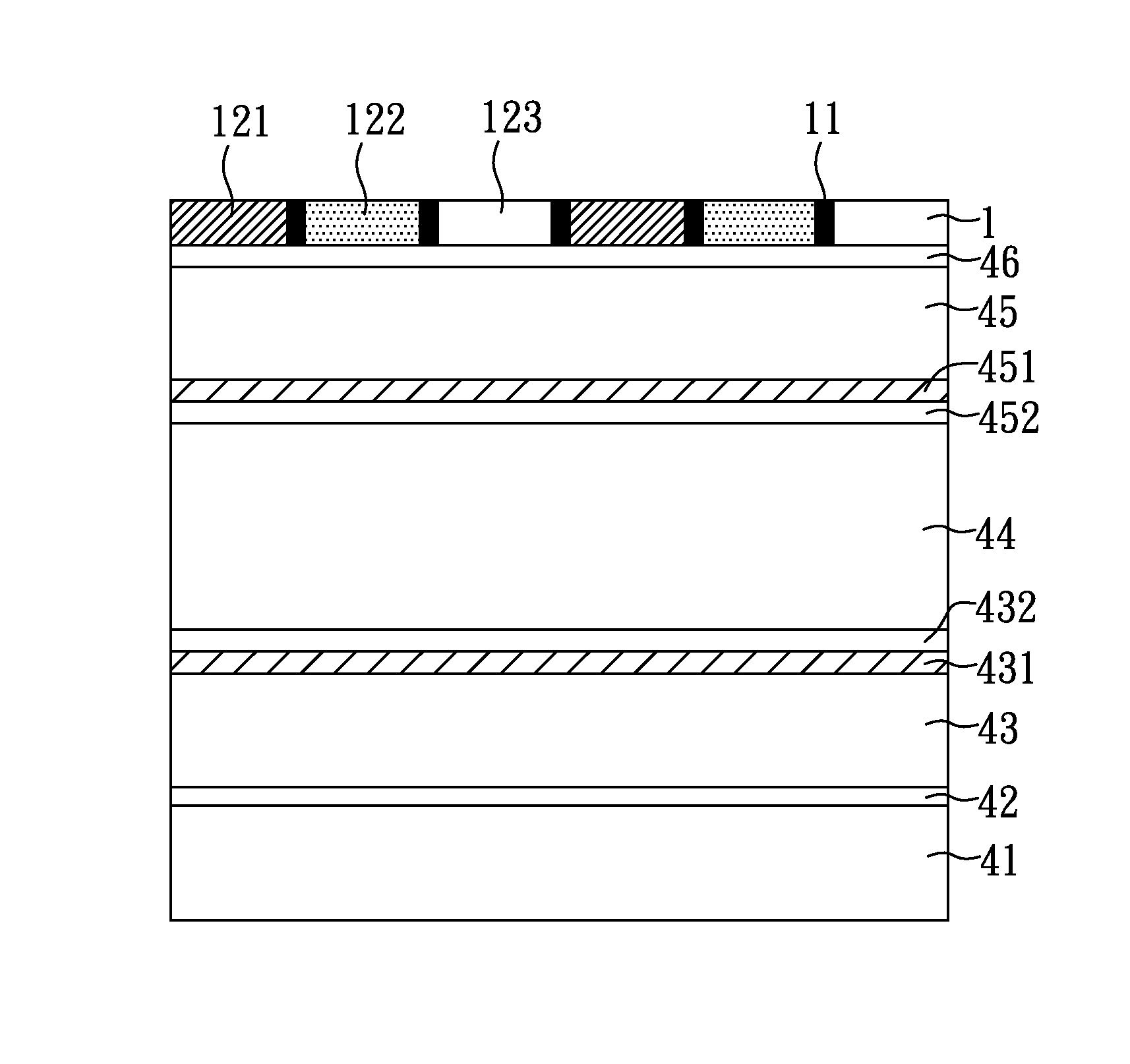 Patterned color conversion film and display device using the same