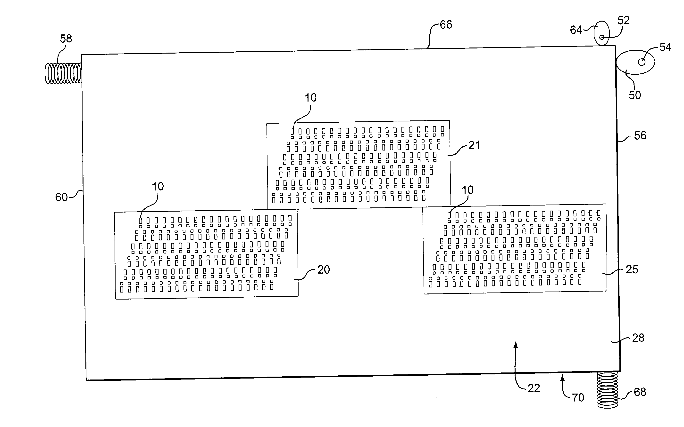 Light emitting apparatus and method for curing inks, coatings and adhesives