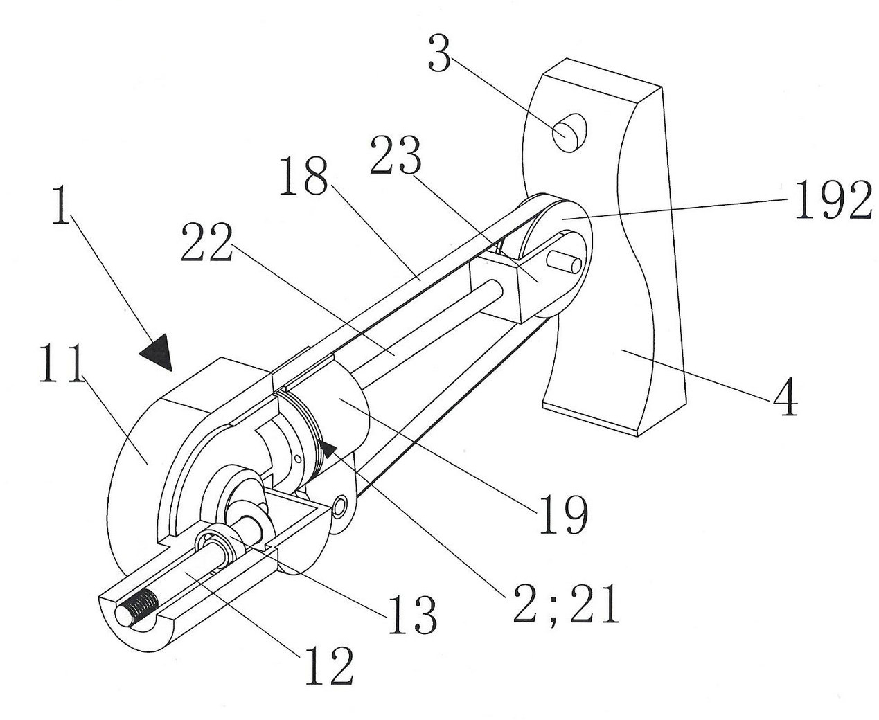 Pressure adjustment type abrasive belt grinding device