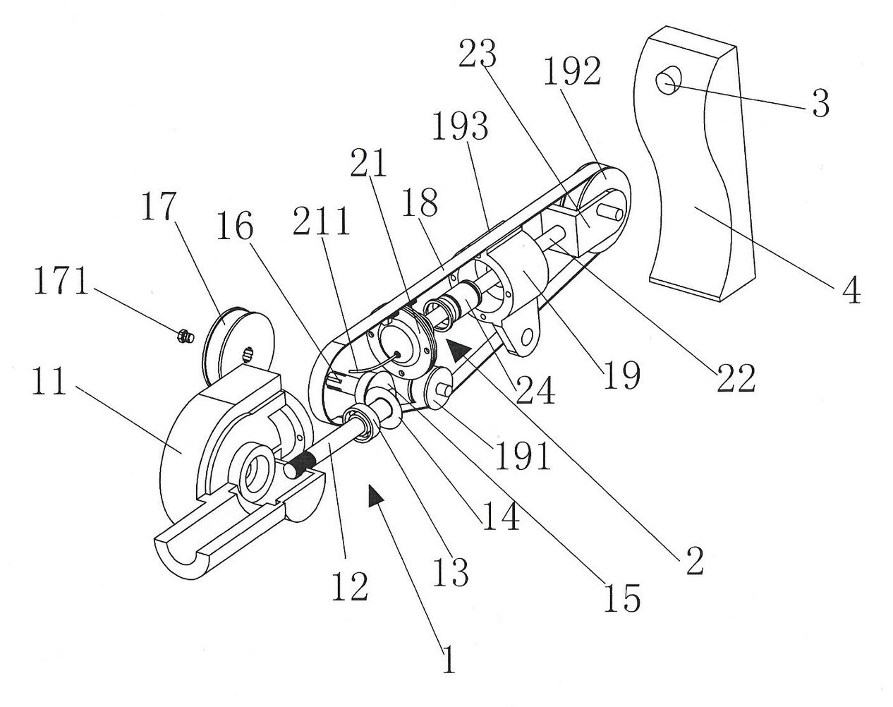 Pressure adjustment type abrasive belt grinding device