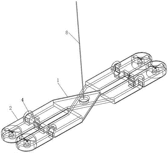 Air/water multi-dwelling aircraft