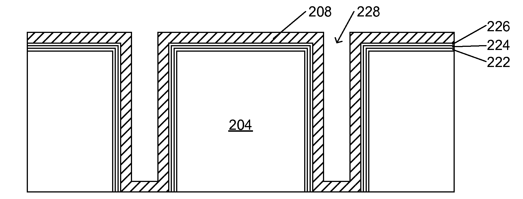 Process for electrodeposition of copper chip to chip, chip to wafer and wafer to wafer interconnects in through-silicon vias (TSV)