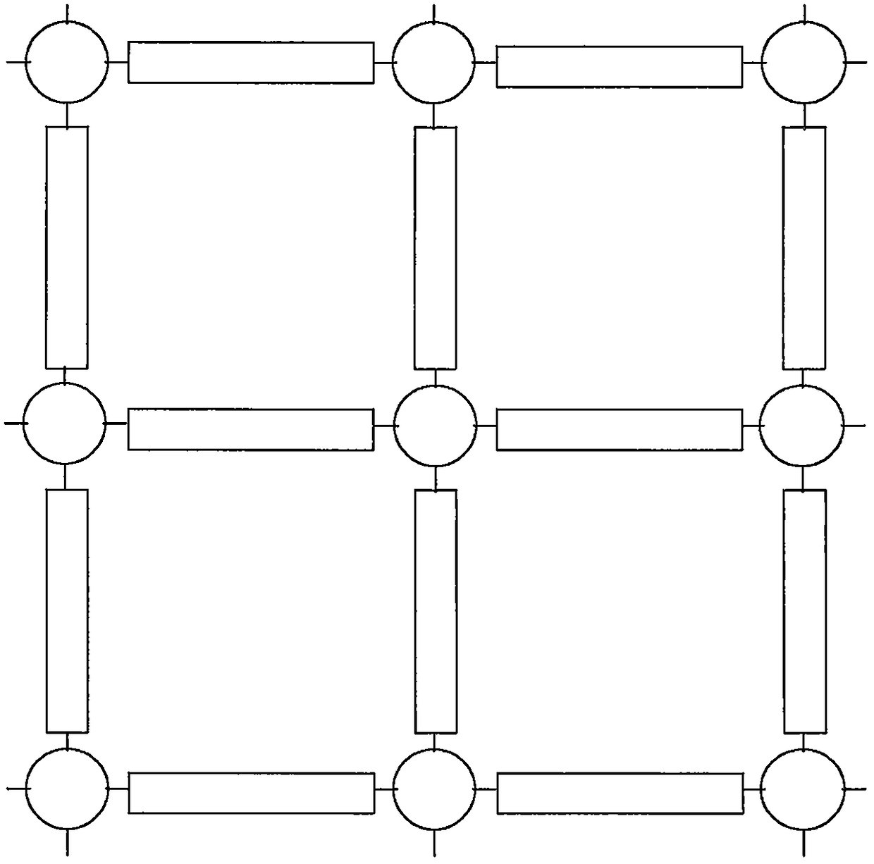 A chain type wave energy generating device