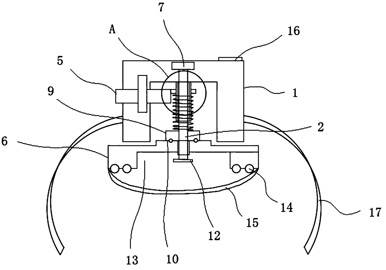 Child abdominal massage apparatus