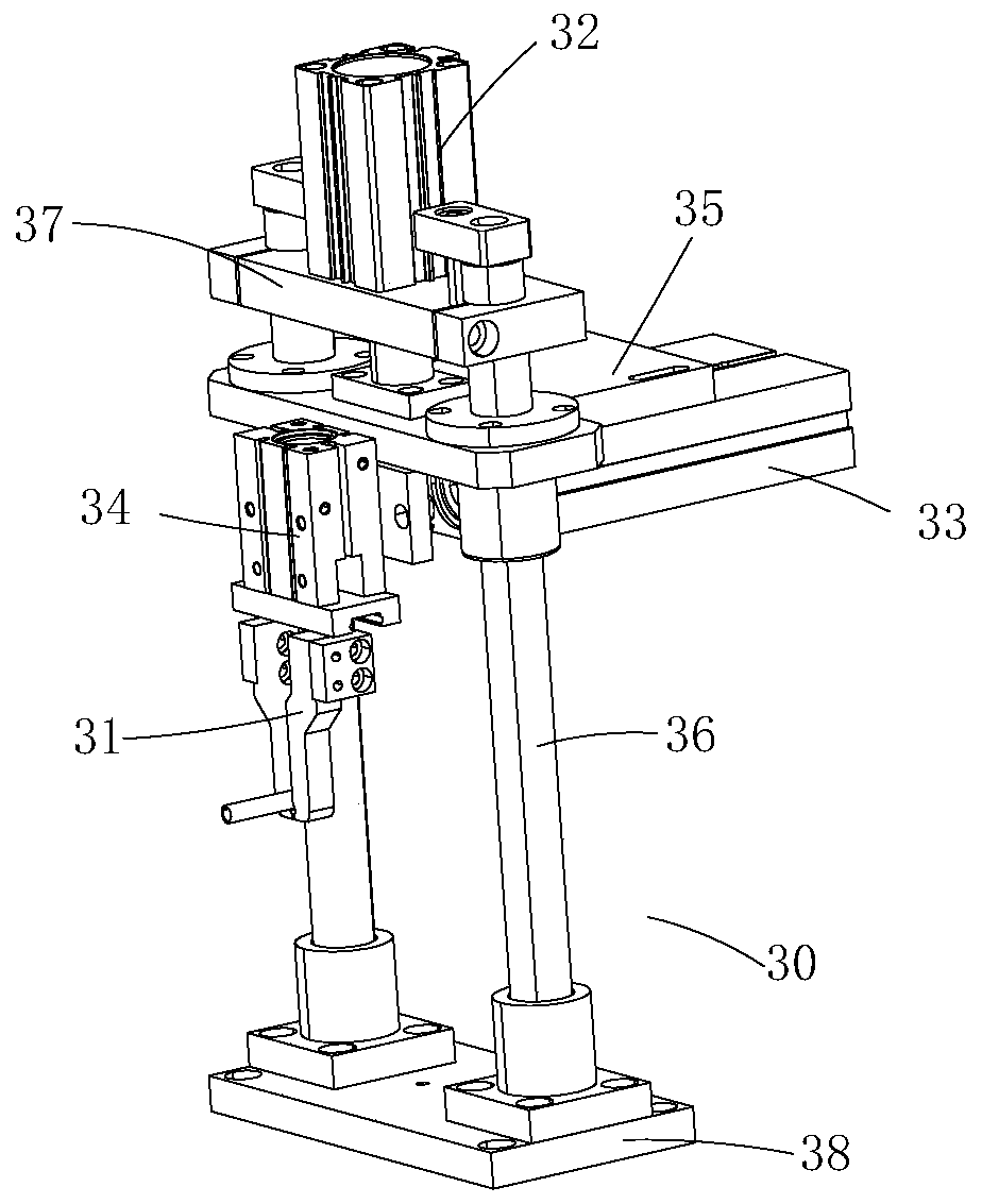 Short pipe material necking machine