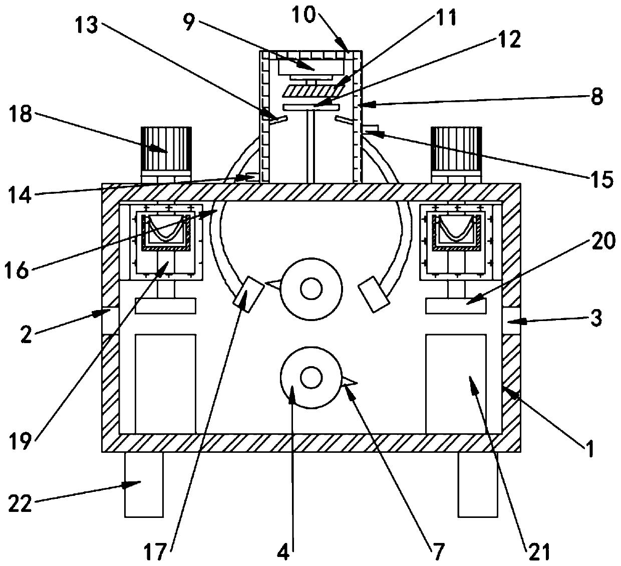 Transverse cutting machine for corrugated boards