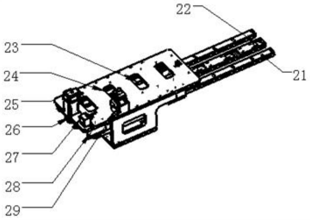 A kind of display screen ring paste synchronous handling mechanism and handling method thereof