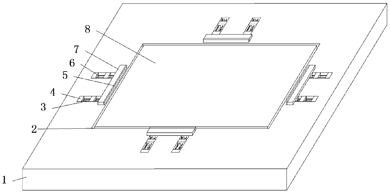 PCB connecting plate welding fixture for charger production