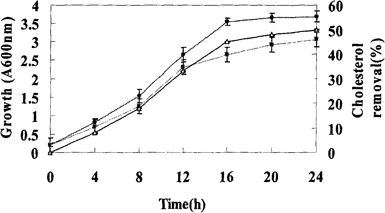 Method for preparing probiotic preparation for reducing blood lipid and adjusting intestinal flora