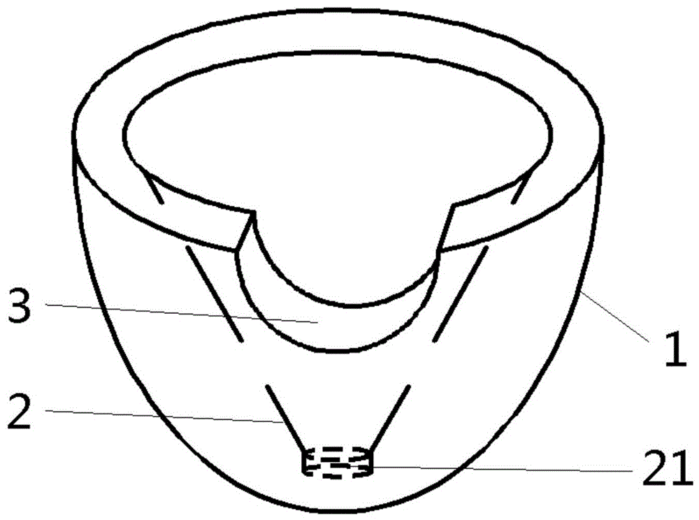 Spherical prism holder for measuring the coordinates of the center of a circular hole