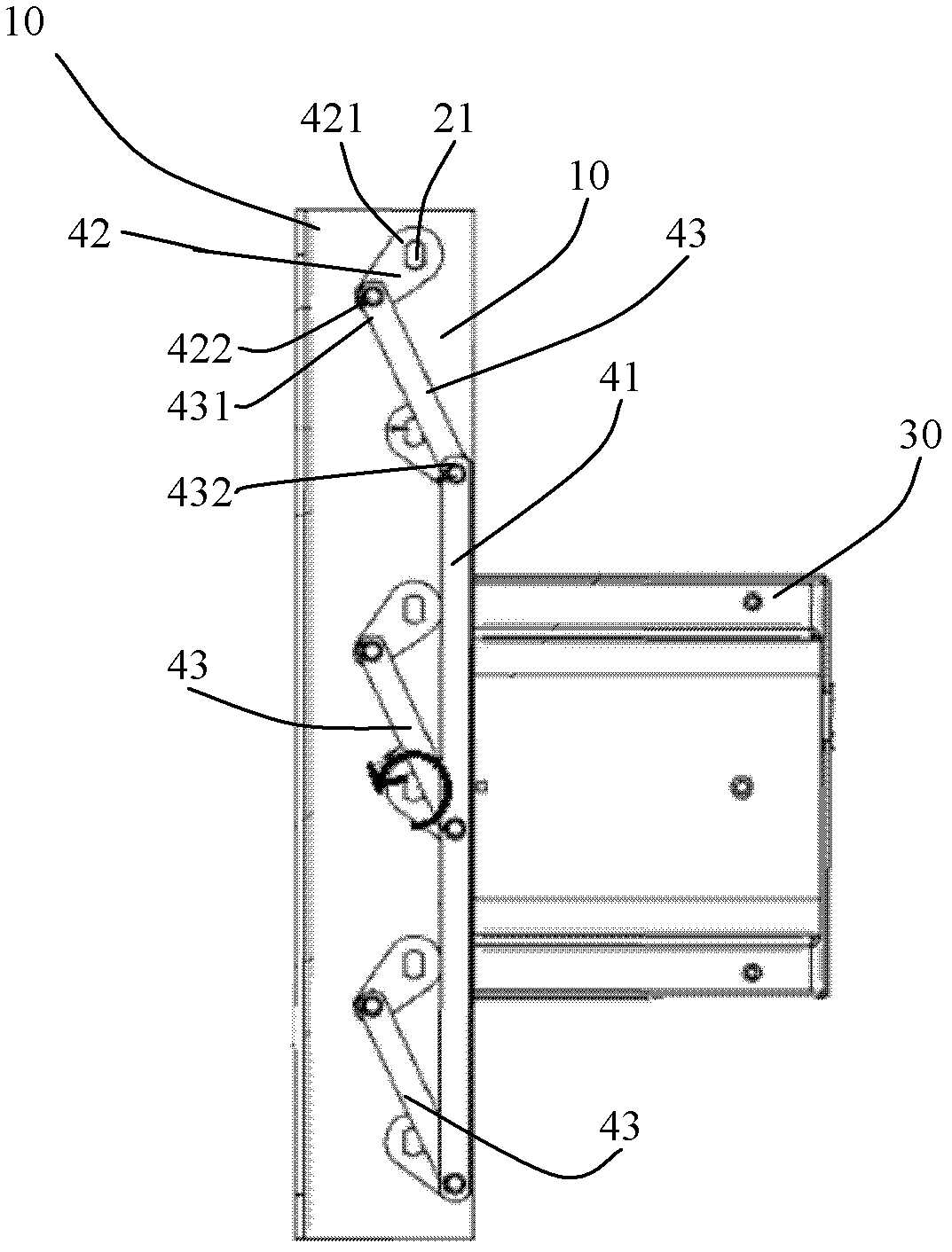 Throttle driving device