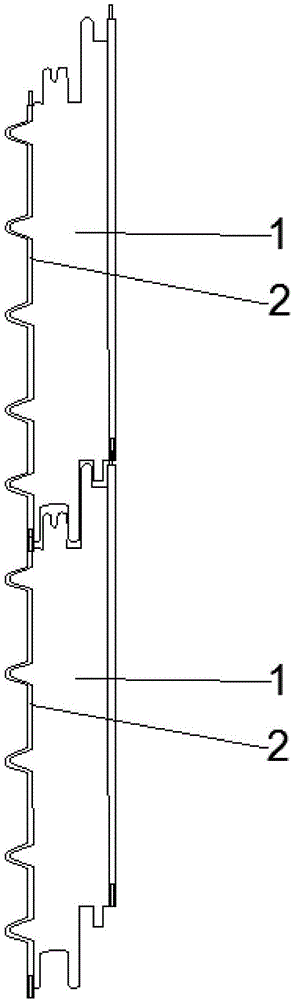 Metal composite sound insulation plate and processing technology thereof