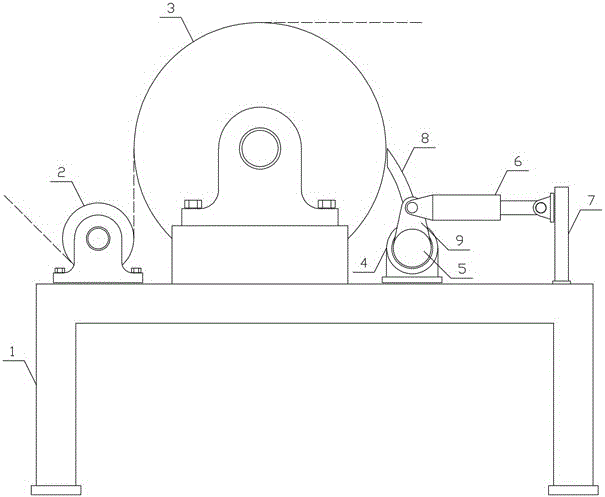 Impurity-scraping mechanism for cloth guide roller