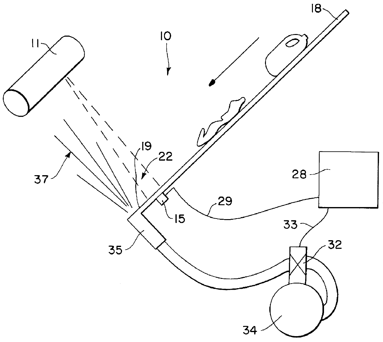 Method and apparatus for sorting materials using electromagnetic sensing