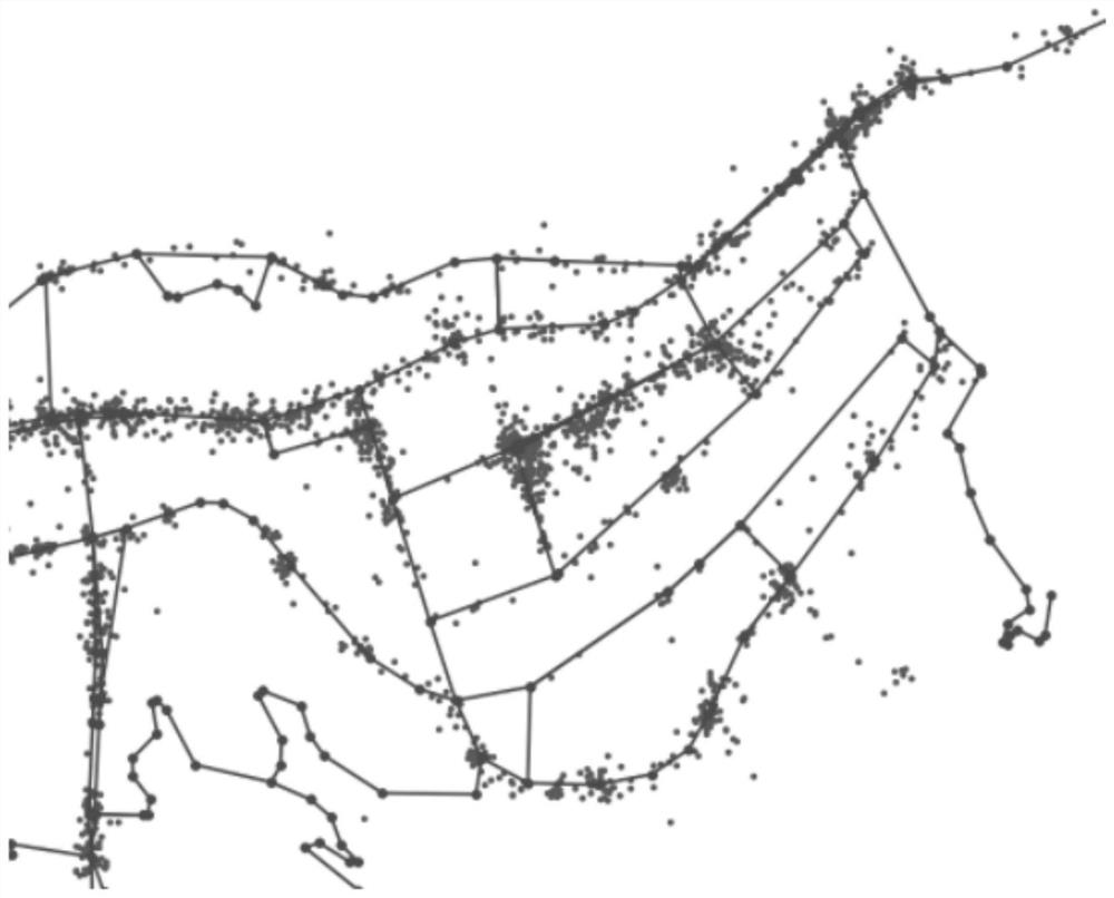 Method for judging urban vehicle supply and demand relationship based on vehicle position statistics and monitoring system thereof