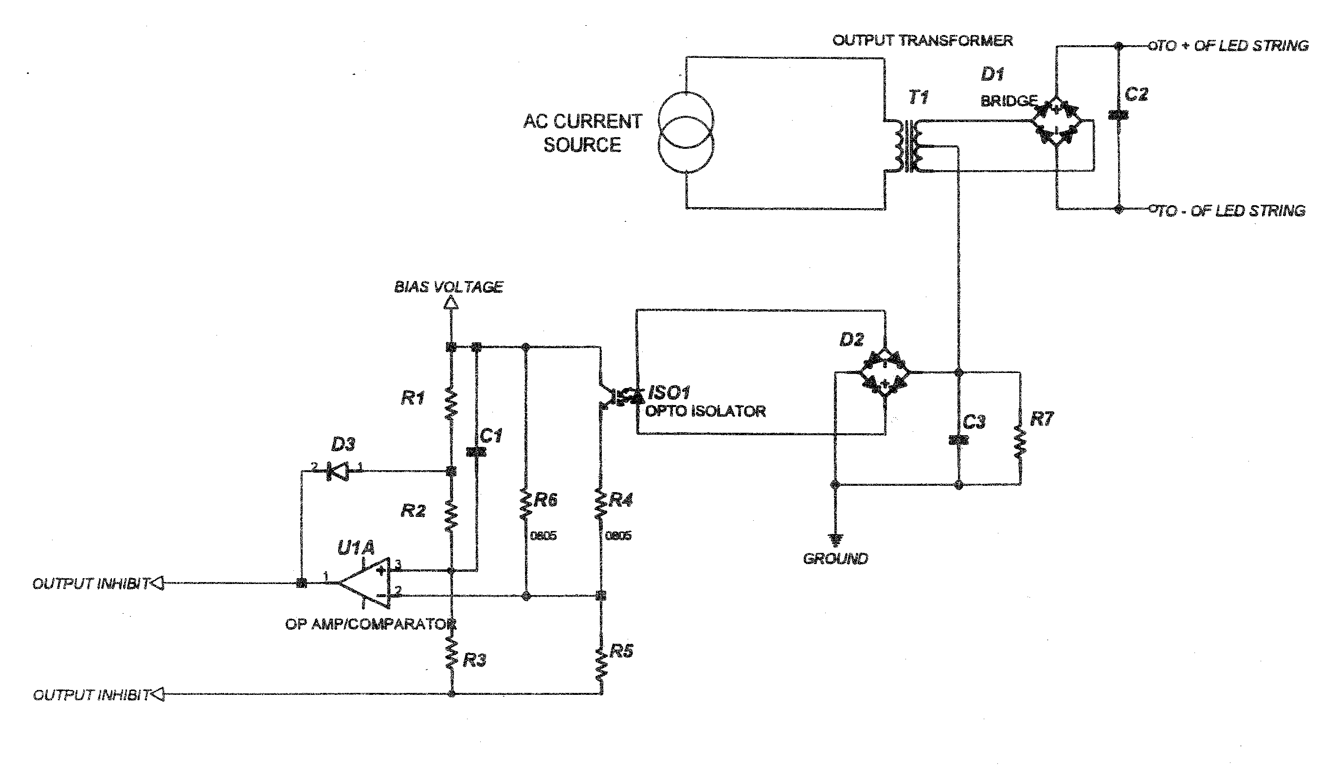 LED Modules for Sign Channel Letters and Driving Circuit