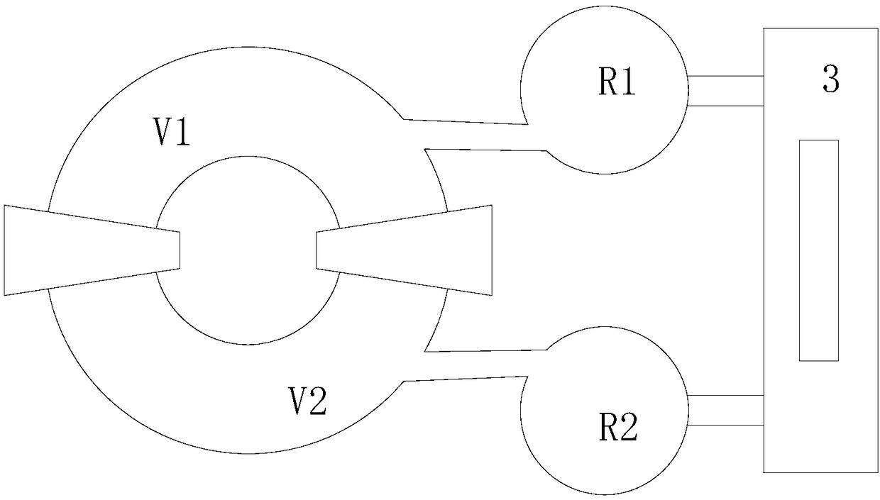 Straight-axis turntable turbo-cylinder engine