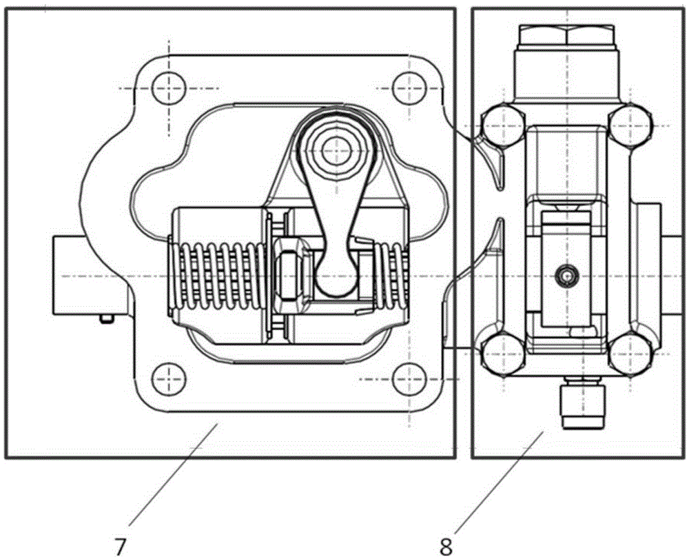 Vehicle transmission operating control device