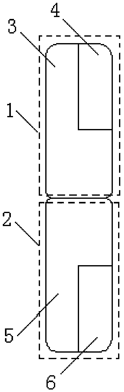 Thermocouple cold junction compensation type combined socket connector