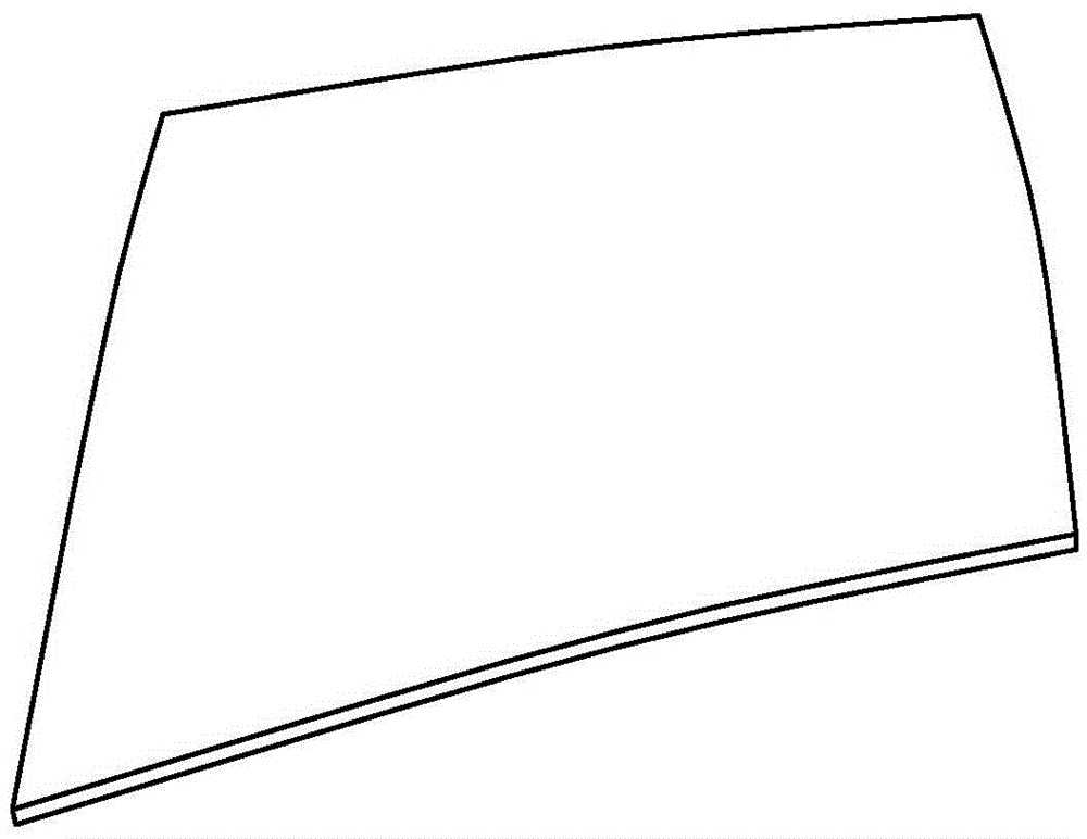 Single-curved plate fitting hyperbolic modeling method for curtain wall design and construction