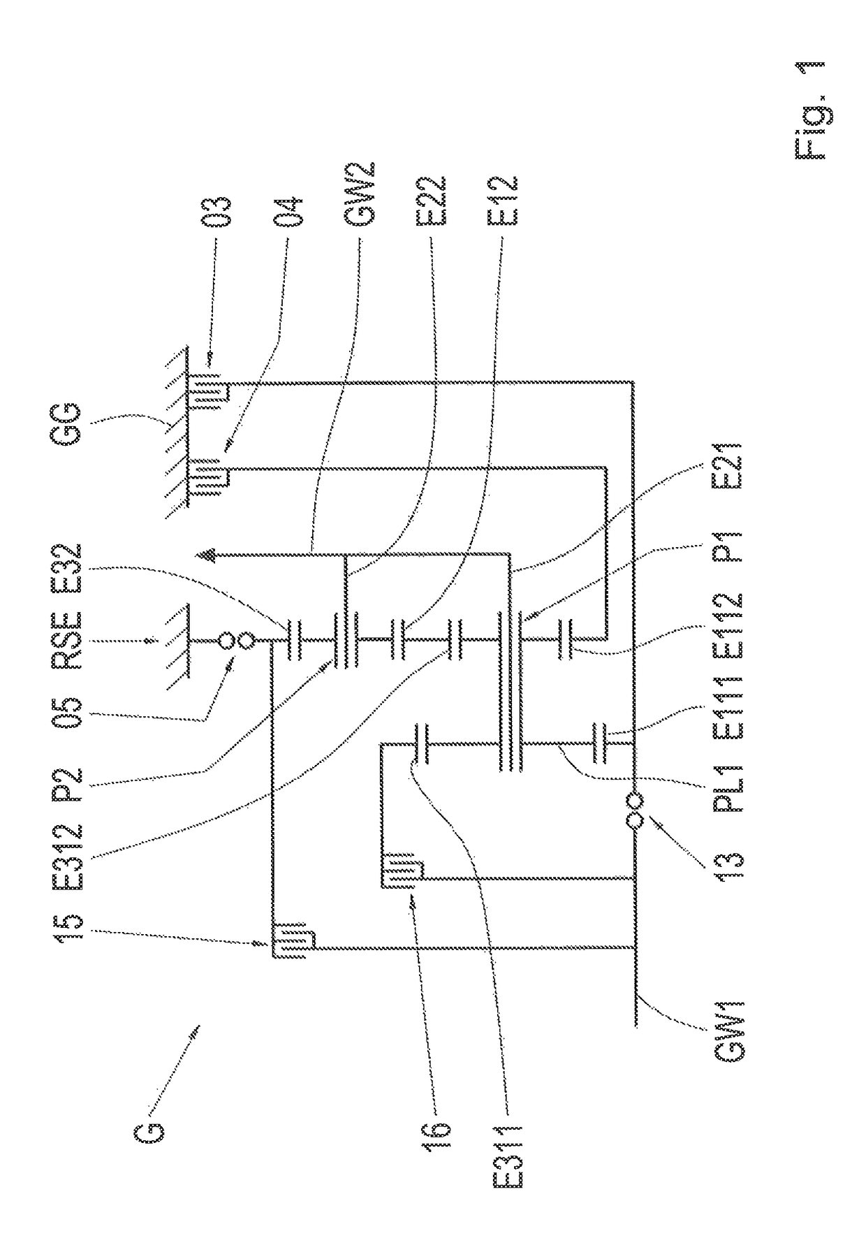 Transmission for a vehicle