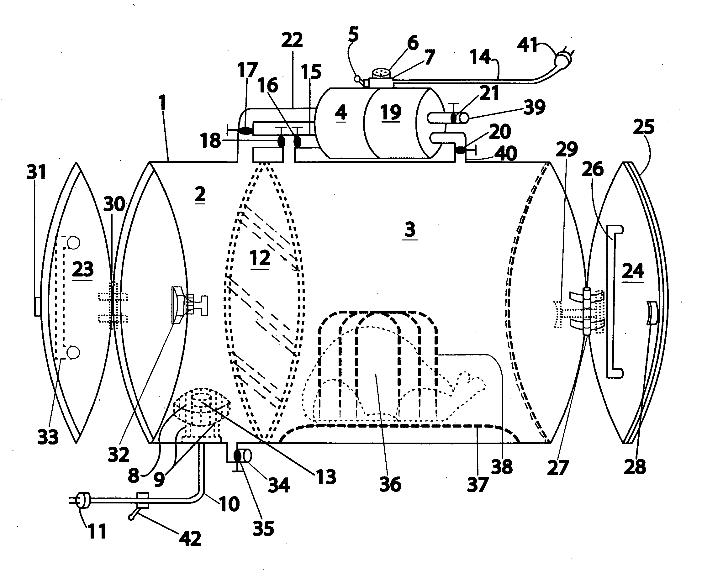 Food smoker apparatus