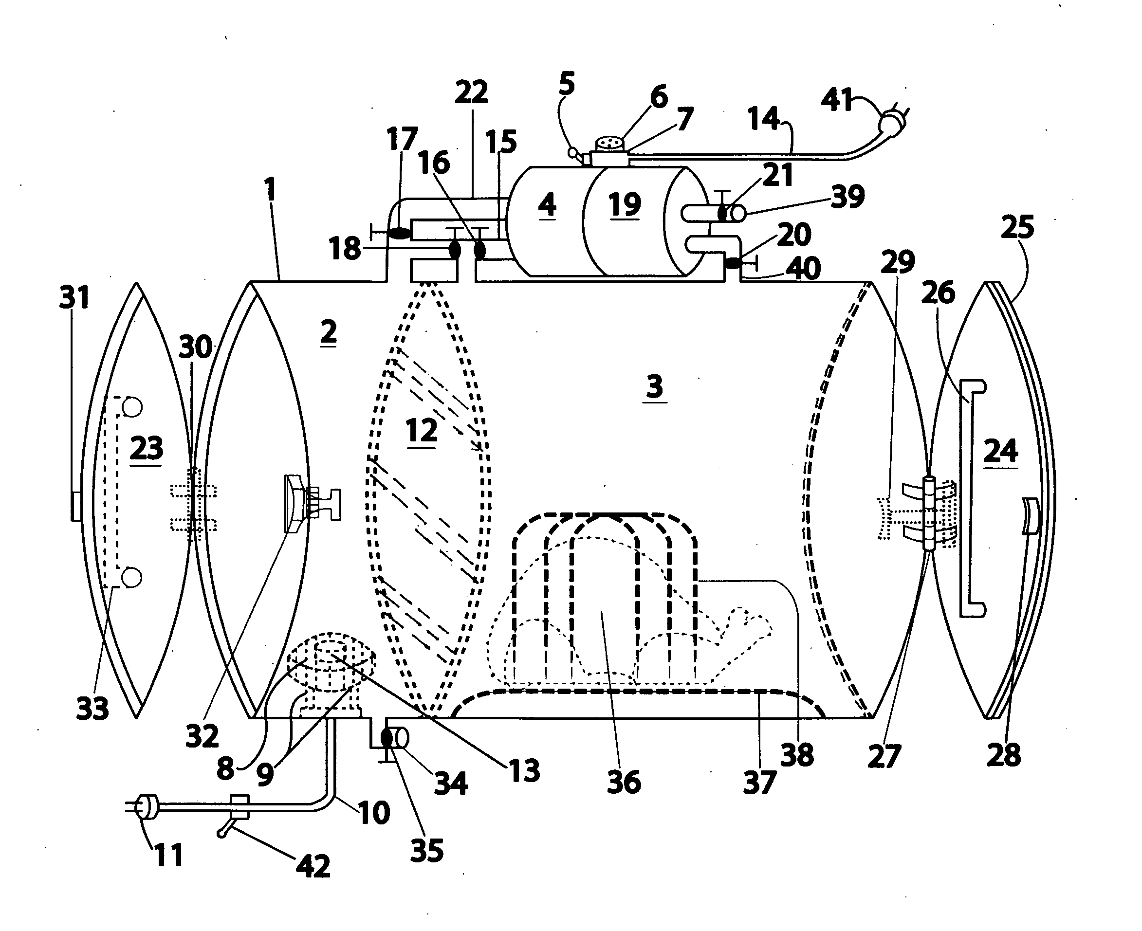 Food smoker apparatus