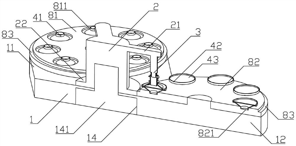 Trap press-fitting equipment