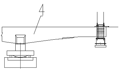 Construction technology of closure section for rotary continuous beam for overpass electrified railway and hanging basket thereof