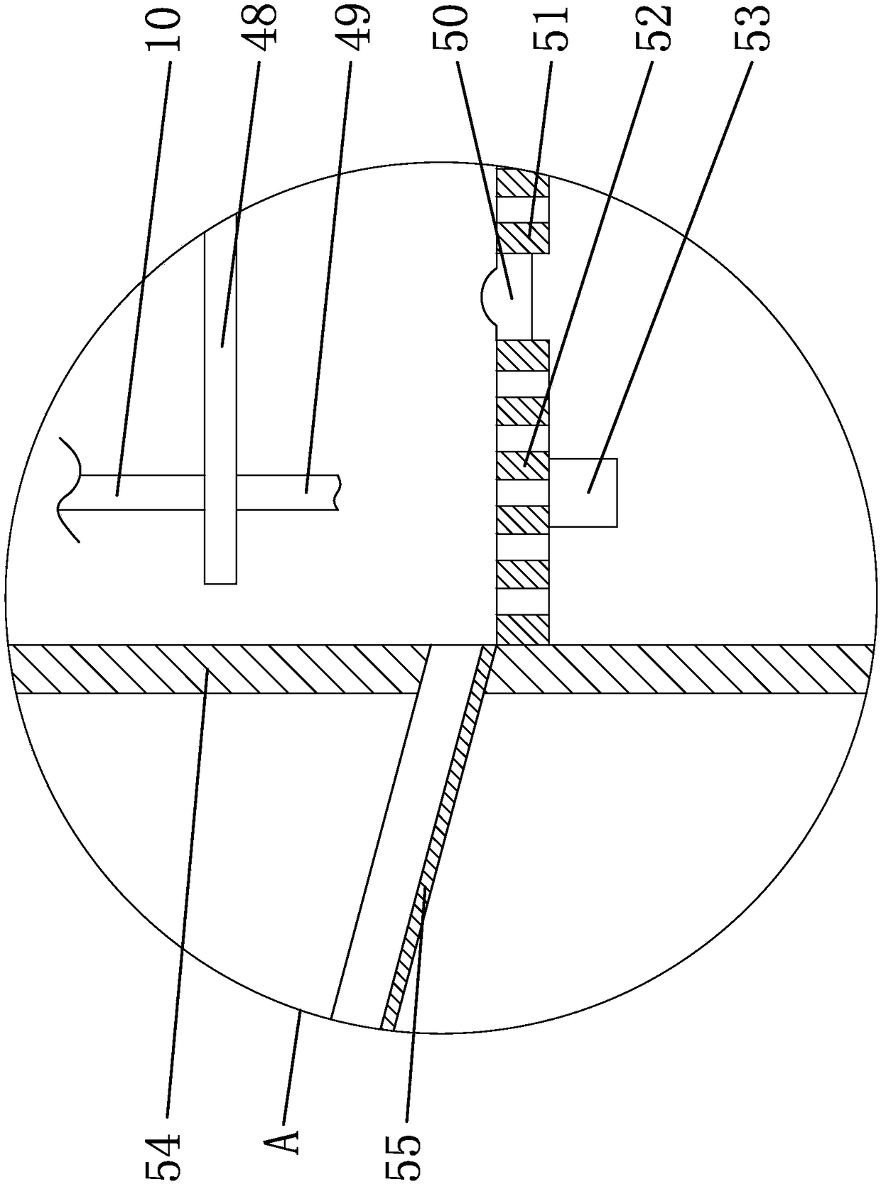 Antibacterial thermal down quilt manufacturing method