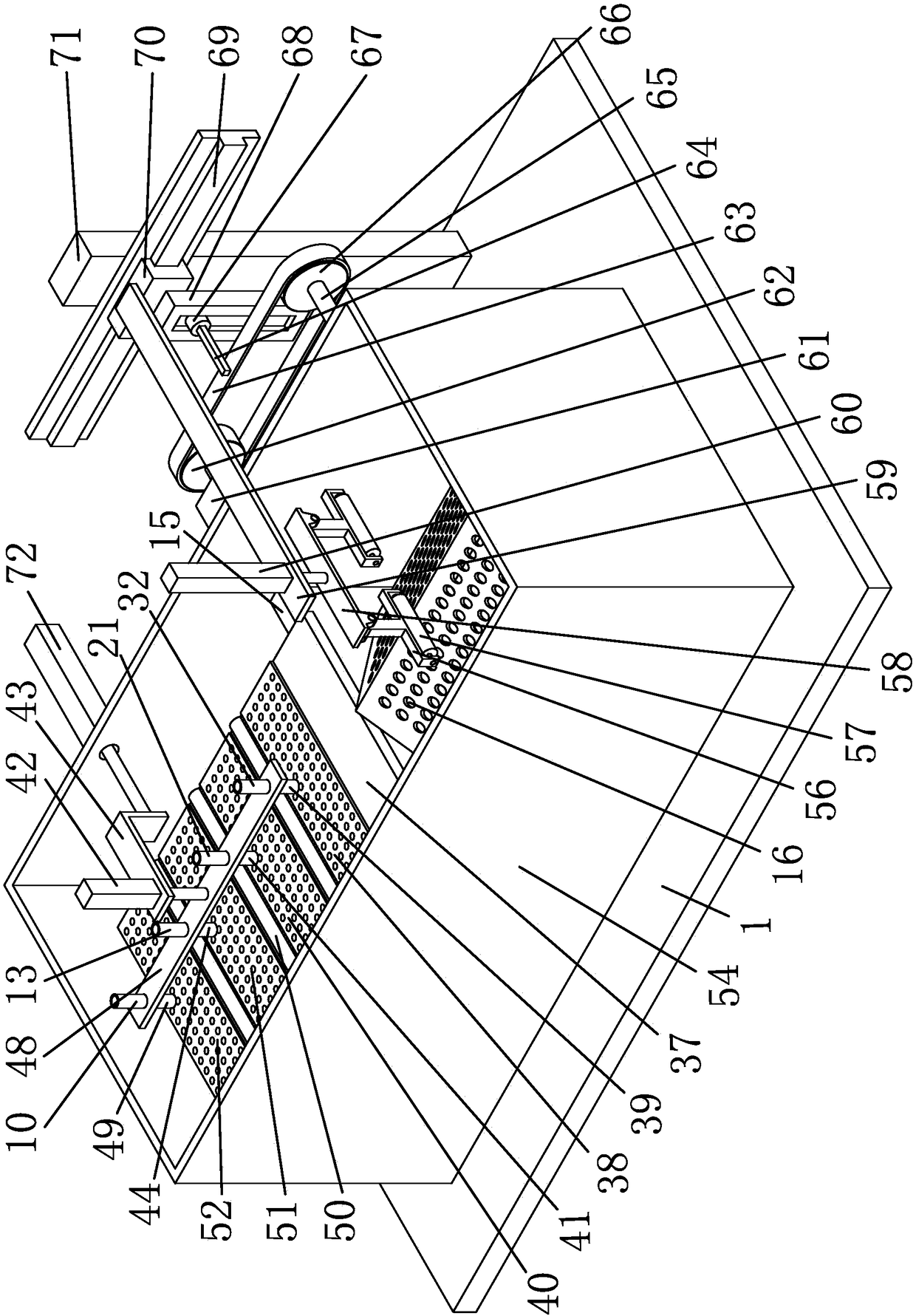 Antibacterial thermal down quilt manufacturing method