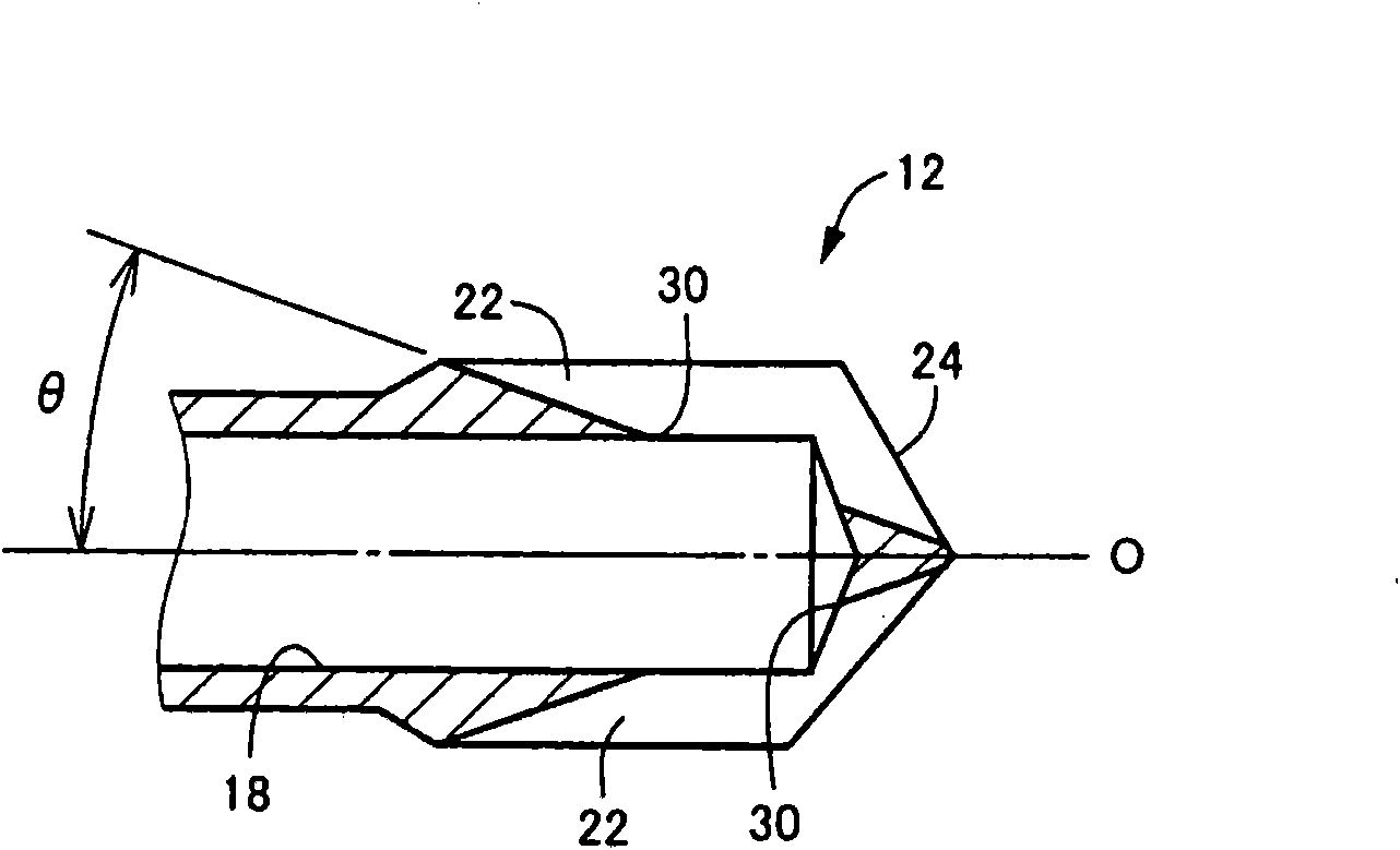 Chip suction drill