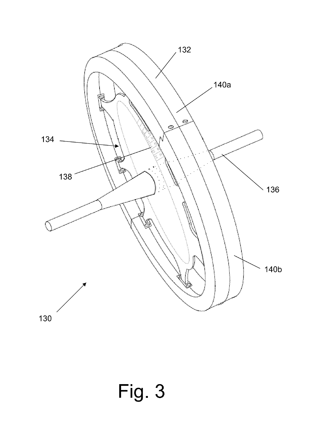 Brushed electric motor/generator