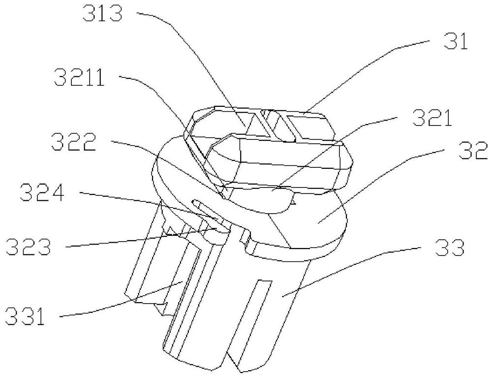 Power supply assembly of suspension type electronic card