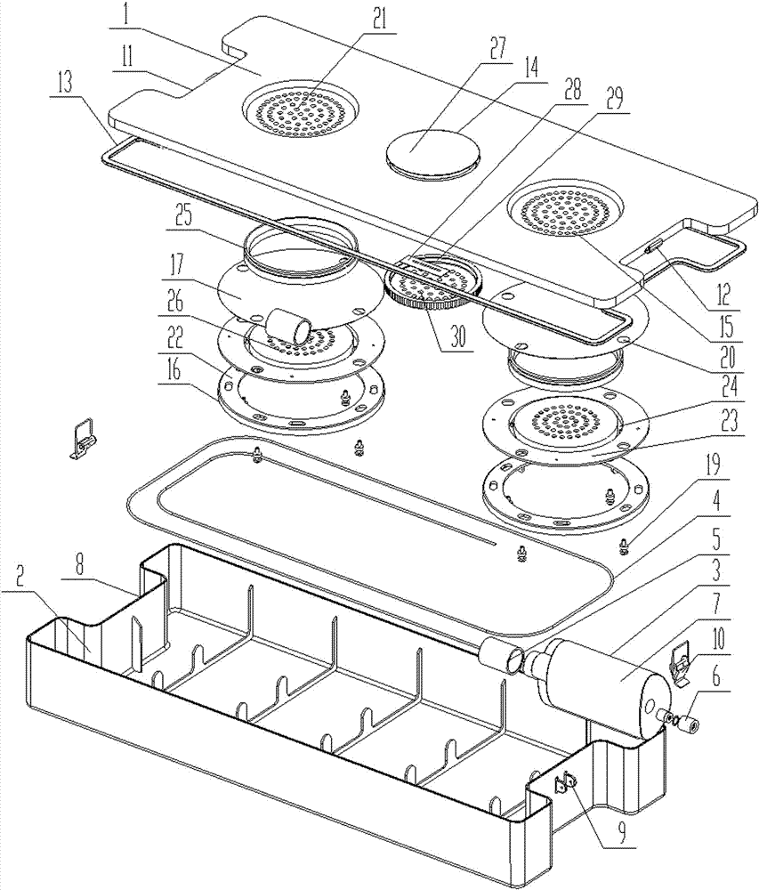 Steam sterilizing box