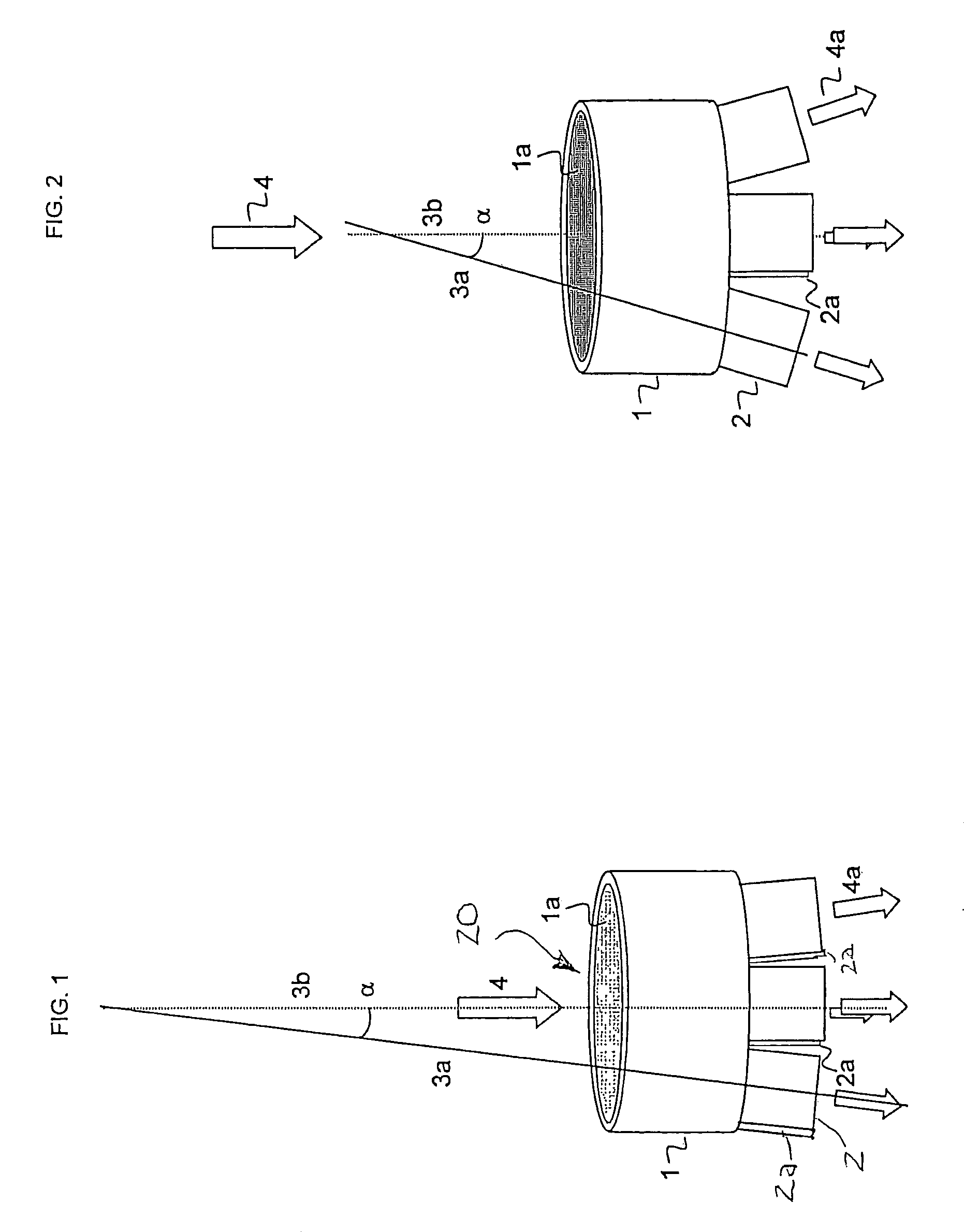 Air distributing device for primary air in coke ovens